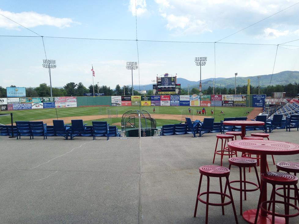 A view of LewisGale Field from the concourse